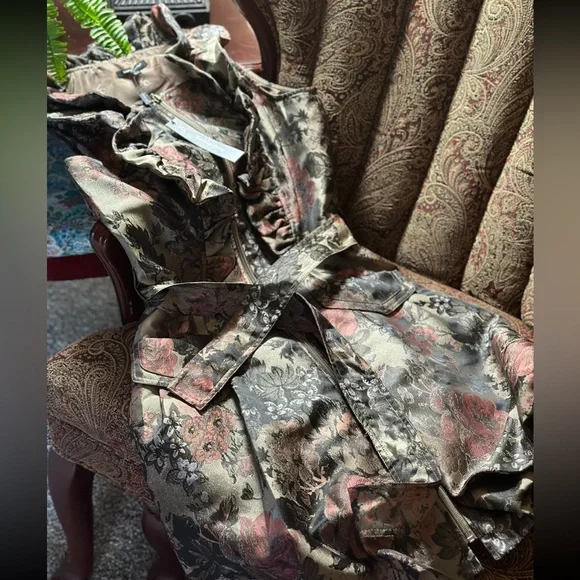 NWT Samuel Dong Jacquard Bubble dress - Picture 7 of 11